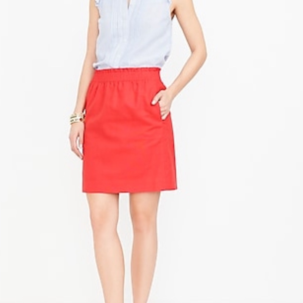 J. Crew Paper bag Skirt